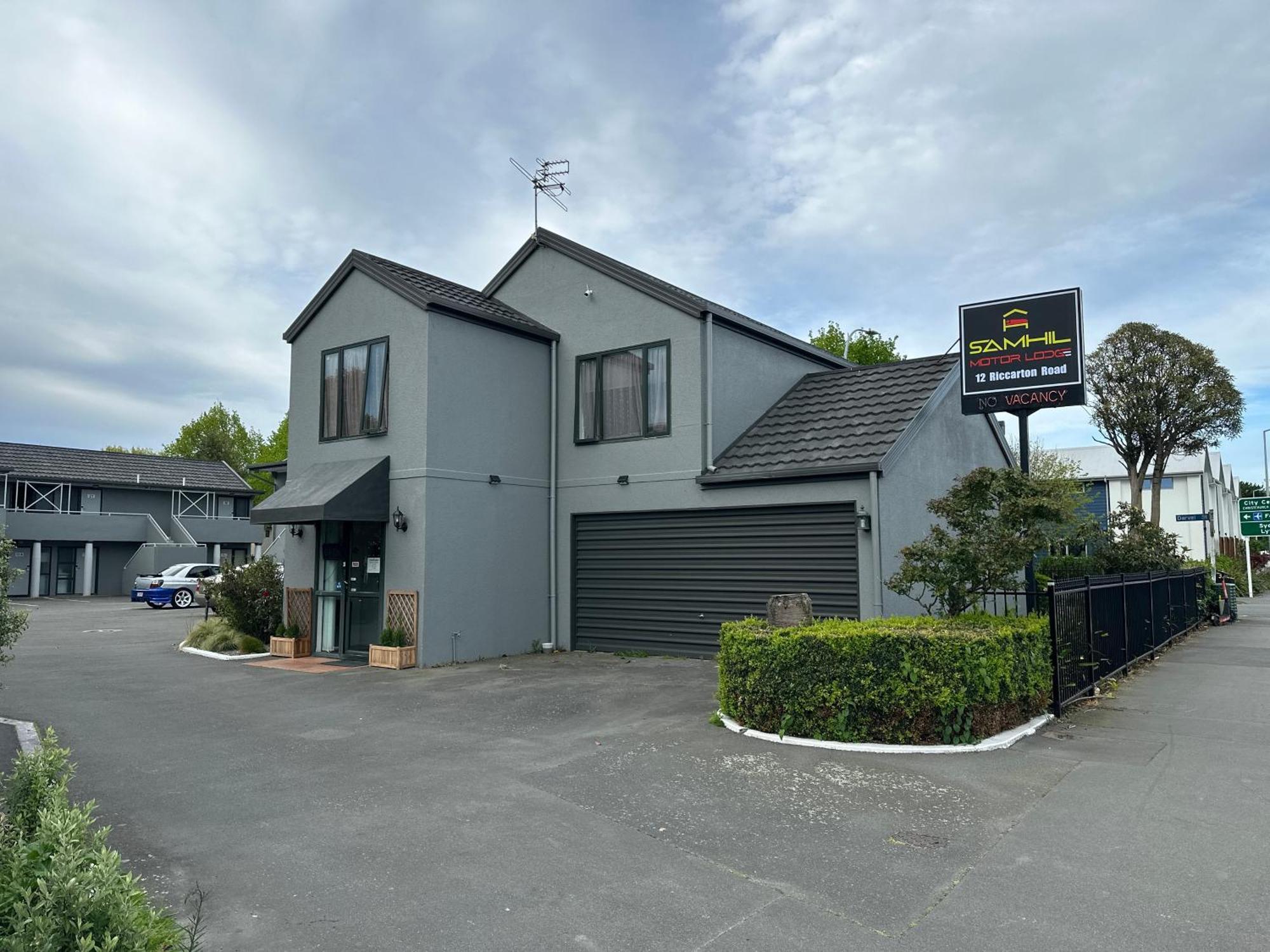 Samhil Motor Lodge Крайстчърч Екстериор снимка